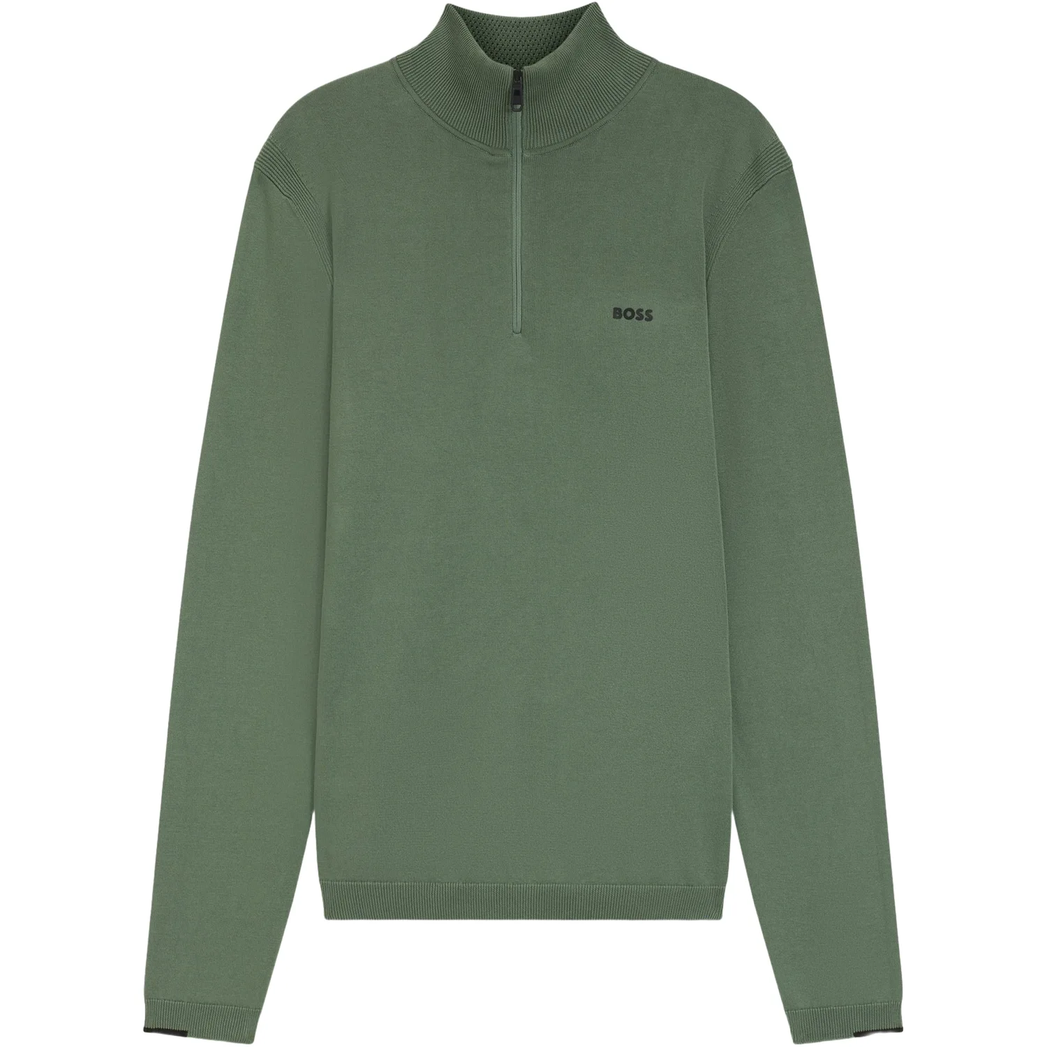 HUGO Pullover Ever-X QZ, khaki s - BOSS - FashionsVida