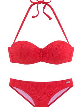 BUFFALO Bikini rojo