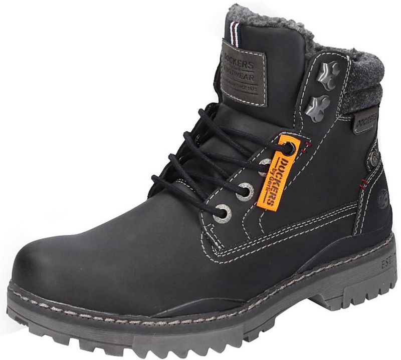 Botas con cordones /