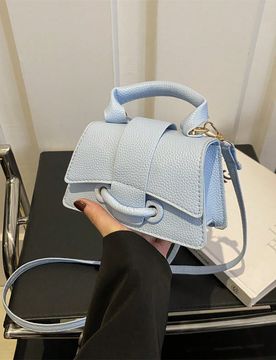 Estuche de lápiz labial de alta calidad 2026, bolso cuadrado mini, bolso versátil de unicolor nuevo, bolso de mano para mujer