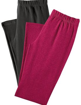 VIVANCE Leggings frambuesa / negro