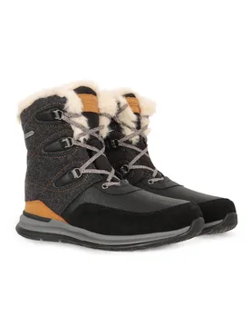 Ice Crystal Womens Waterproof Snow Boots - Brown - Brown - Size: 5 - Mountain Warehouse - FashionsVida