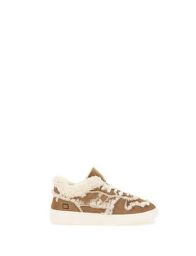 Sneakers in teddy MARRONE CHIARO 37