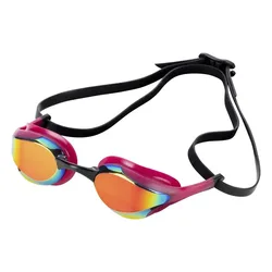 Leader Mirror Swimming Goggles Bordeaux One Size Men,Women