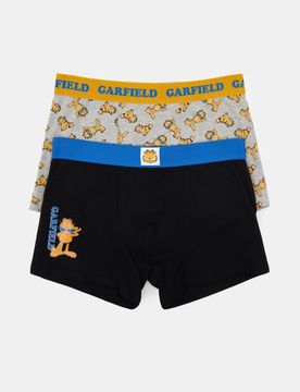 Boxer misto cotone, confezione da 2 Garfield - multicolor