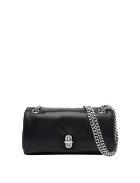 Mini borsa nera con catena