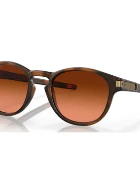 Lunettes De Soleil Polarisées Latch Prizm Matte Brown Tortoise Prizm Gradient Brown/CAT3 Homme - Oakley - FashionsVida