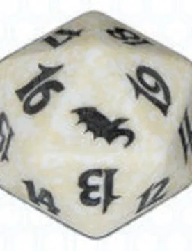 Magic Shadowmoor Spindown Dice White - Magic: The Gathering - FashionsVida