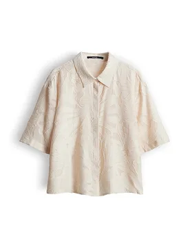 Blusa camisera ZLOWERA beige 42 - someday - FashionsVida