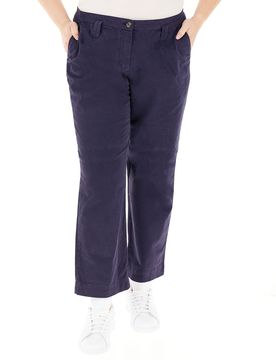 Pantalone in cotone BLU NAVY 25