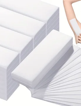 Tiras de cera desechables - Eliminación indolora del vello para cara, cejas, piernas, Body y área del bikini!, Productos y accesorios para el cabell - Shein - FashionsVida