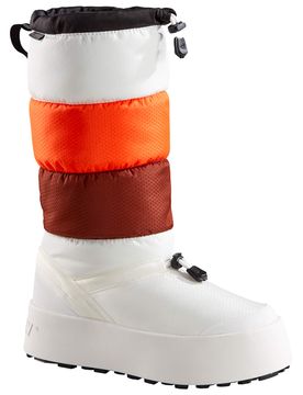 Warme, wasserfeste Stiefel für Damen / Frau Meribel Powder White für Damen Größe 37 Weiß