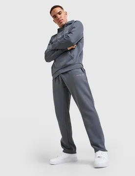Mens Dual Open Hem Joggers - Grigio, grigio grigio Uomo taglia XS - McKenzie - FashionsVida