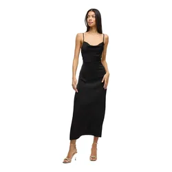 Vestito Lungo Senza Maniche Ravenna Strap Black 40