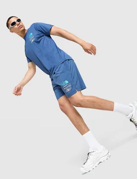 Mens Graphic Reaxion Pantaloncino - Blu, blu blu Uomo taglia M - The North Face - FashionsVida