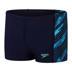 Hyperboom Panel Swimming Boxer True Navy / Harlequin Green / Picton Green 15-16 Years Boys