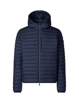 Giubbotto Con Cappuccio Cael Navy Blue D31273M