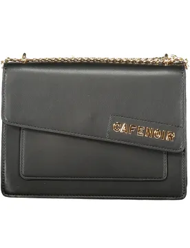 Damen Schultertasche Schwarz YC0816_NEN001