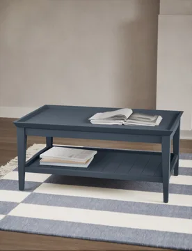 Sandbanks Coffee Table Slate Blue - M&S - FashionsVida