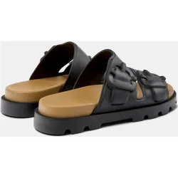 Sandalias planas de mujer Brutus con hebilla