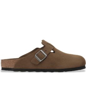 Para mujer. 1030814 Zuecos de Piel Boston Soft Footbed (Ajuste Regular) (36), Plano, Ninguno, Casual
