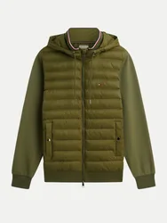 Steppjacke mit Kapuze Grün XL