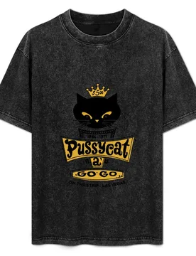 Pussycat A Go Go Sign - Camiseta vintage de Las Vegas T-Shirt - Aliexpress - FashionsVida