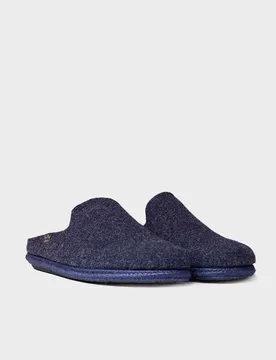 Pons Pantoufles Tomas-rw Navy EU 40 - Toni - FashionsVida