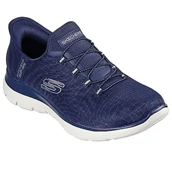 Baskets Slip-ins® Summits Classy Night Navy Mesh / Silver Trim EU 36