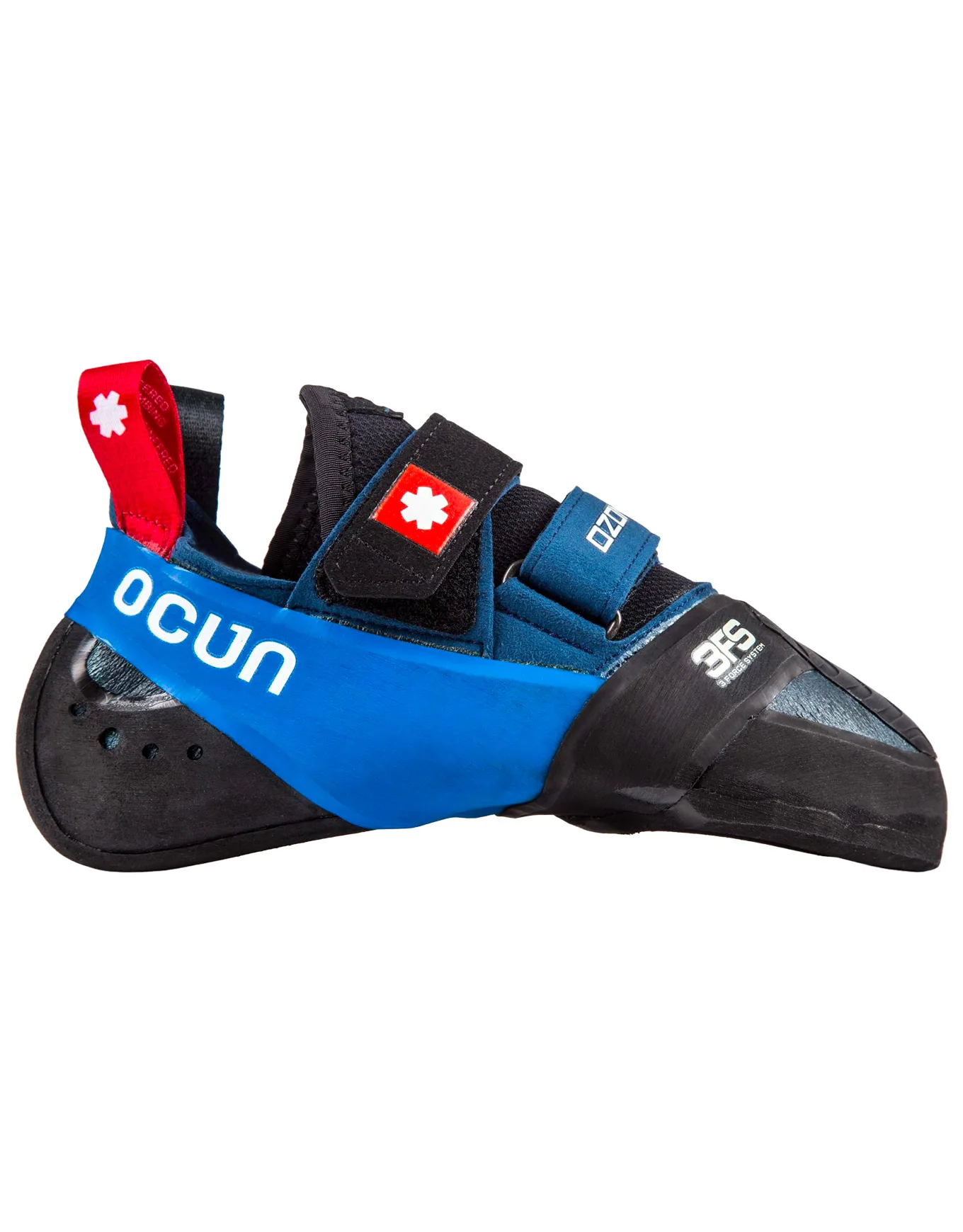 Chaussons d'escalade - Ozone Hv Dark Blue - Taille 8,5 UK - Bleu - Ocun - FashionsVida