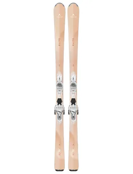 Ski Set inkl. Bdg. Ski Alpin E Lite 2 W + Xpress 10 Gw 2026 für Damen aus Wolle Größe 146 cm Beige - Dynastar - FashionsVida
