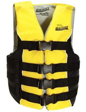 Gilet Deluxe Ski Black / Yellow S-M unisex