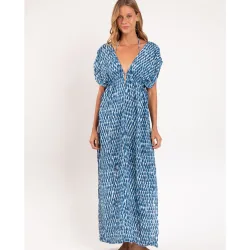 Vestido de playa maxi