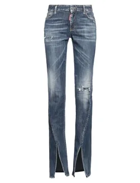 Pantalones vaqueros Mujer Azul marino 34 Mujer - Dsquared2 - FashionsVida