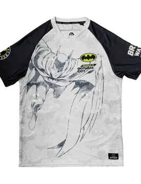 DC Comics Trikot - 39 - Soccer Jersey - L bis XXL - für Männer - Größe XXL - multicolor - Lizenzierter Fanartikel - Männer - male - Batman - FashionsVida