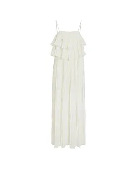 Robe de soirée VICHIFFAN beige 36 - Vila - FashionsVida