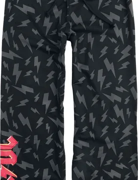 Stoffhose - Freizeithose - M bis 3XL - für Männer - Größe XL - schwarz - EMP exklusives Merchandise! - Männer - male - AC/DC - FashionsVida