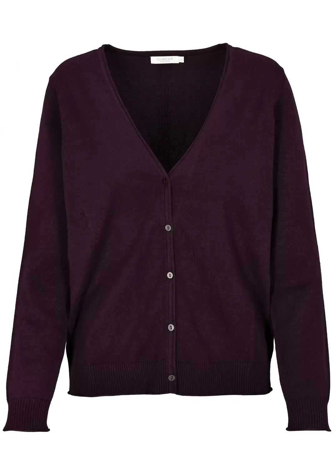 V-Cardigan, 1/1 Arm, uni female - 42 - FashionsVida