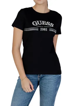 Damen T-Shirt Schwarz 503365