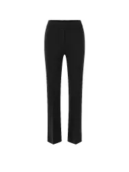 Hose Bootcut Fit schwarz M damen