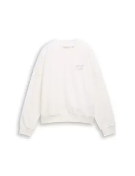 Sweatshirt with gitter embro femae