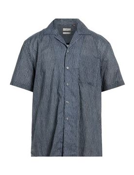 Camisa Hombre Azul marino L Hombre