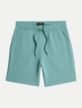 Shorts aus Baumwoll-Mix Grün L