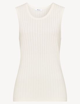 Top in maglia bianco - XS
