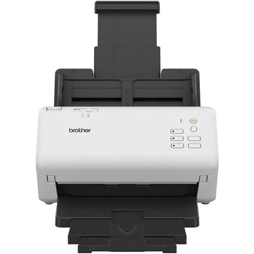 Escáner de sobremesa ADS4300N con escaneado a doble cara y Ethernet - Brother - FashionsVida