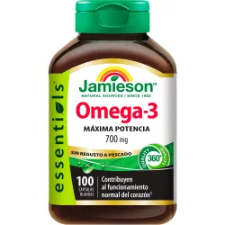 Complemento alimenticio Omega 3 Fuerza Extra 700Mg 100 Cápsulas Blandas