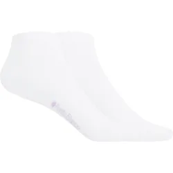 Punto - Pack de 2 pares de calcetines de mujer de algodón mercerizado lisos