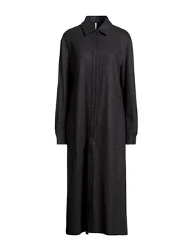 Midi-Kleid Damen Braungrau 40 Damen - Liviana Conti - FashionsVida