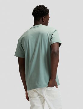 Relaxed Small Logo Tee Desert Sage Größe S male