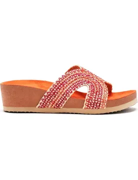 Claquettes Pacific Orange EU 38 - Gioseppo - FashionsVida
